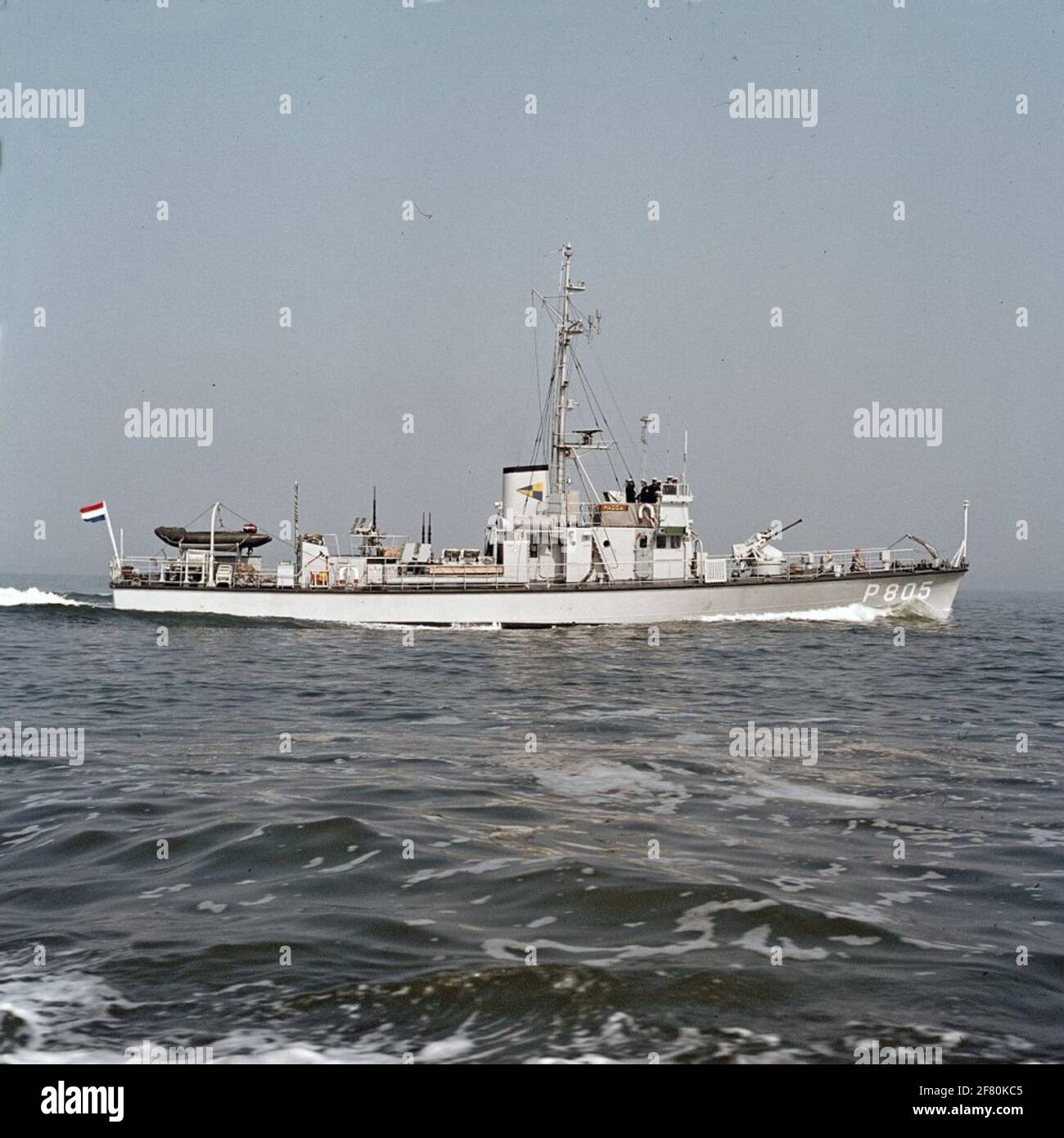 La nave di pattuglia HR.MS Hadda (1955-1986) Foto Stock