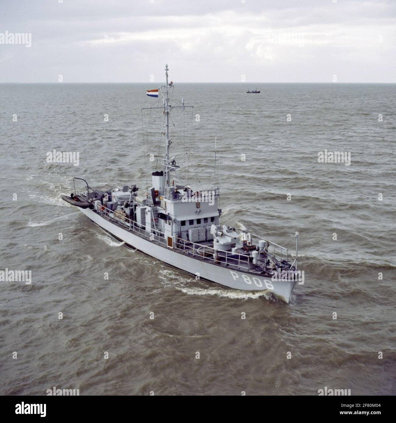 La nave di pattuglia HR.MS Heifring (1955-1985) Foto Stock