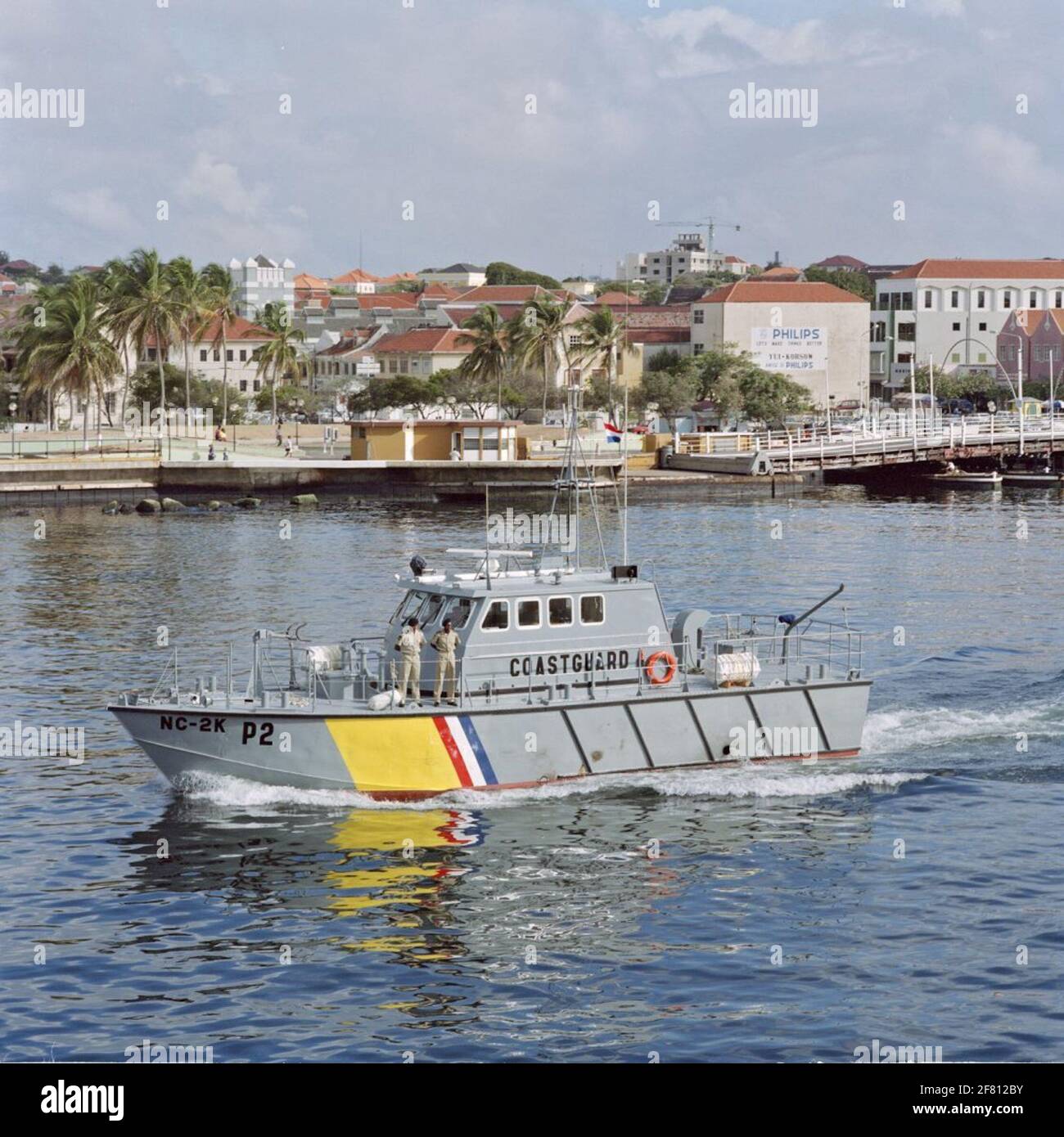Coast Guard Police Valley P2 (NC-2K) nelle Antille Foto Stock