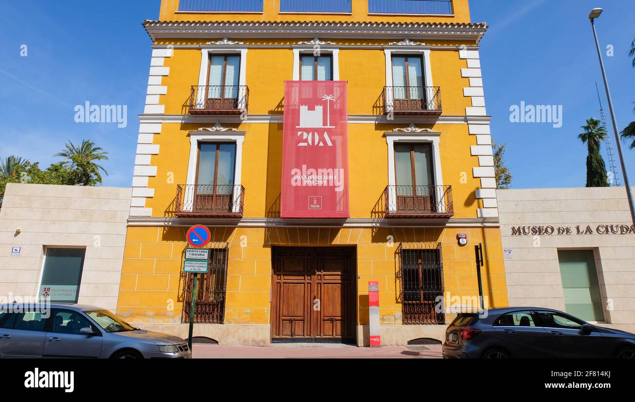 Murcia City Museum a Murcia, Spagna Foto Stock