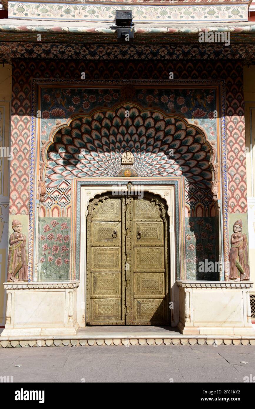 Palazzo di Città, Jaipur Foto Stock