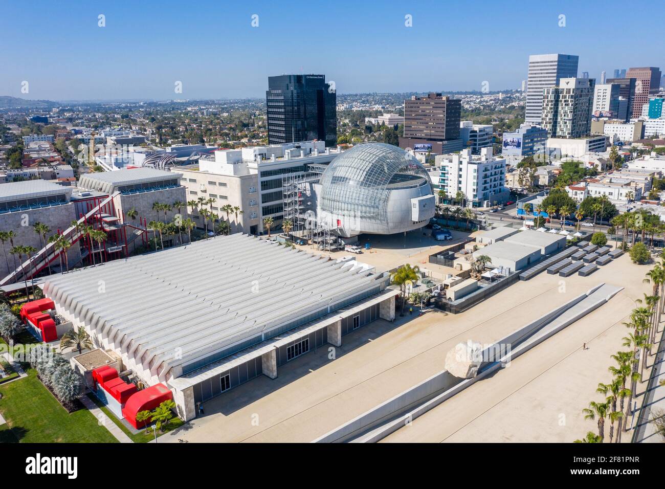 Geffen Theatre, Academy Museum of Motion Pictures, Los Angeles, California, USA Foto Stock