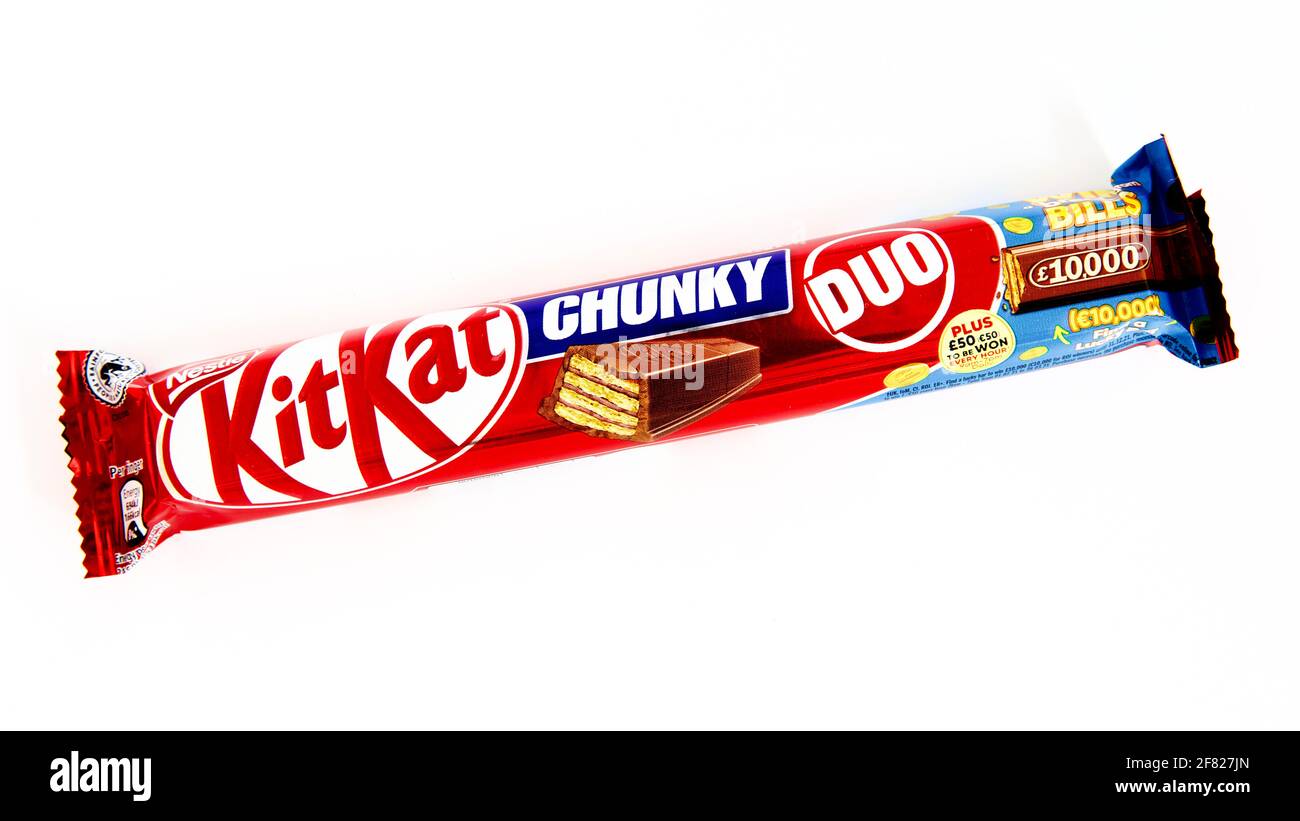 Kit Nestlé Kat Chunky Foto Stock