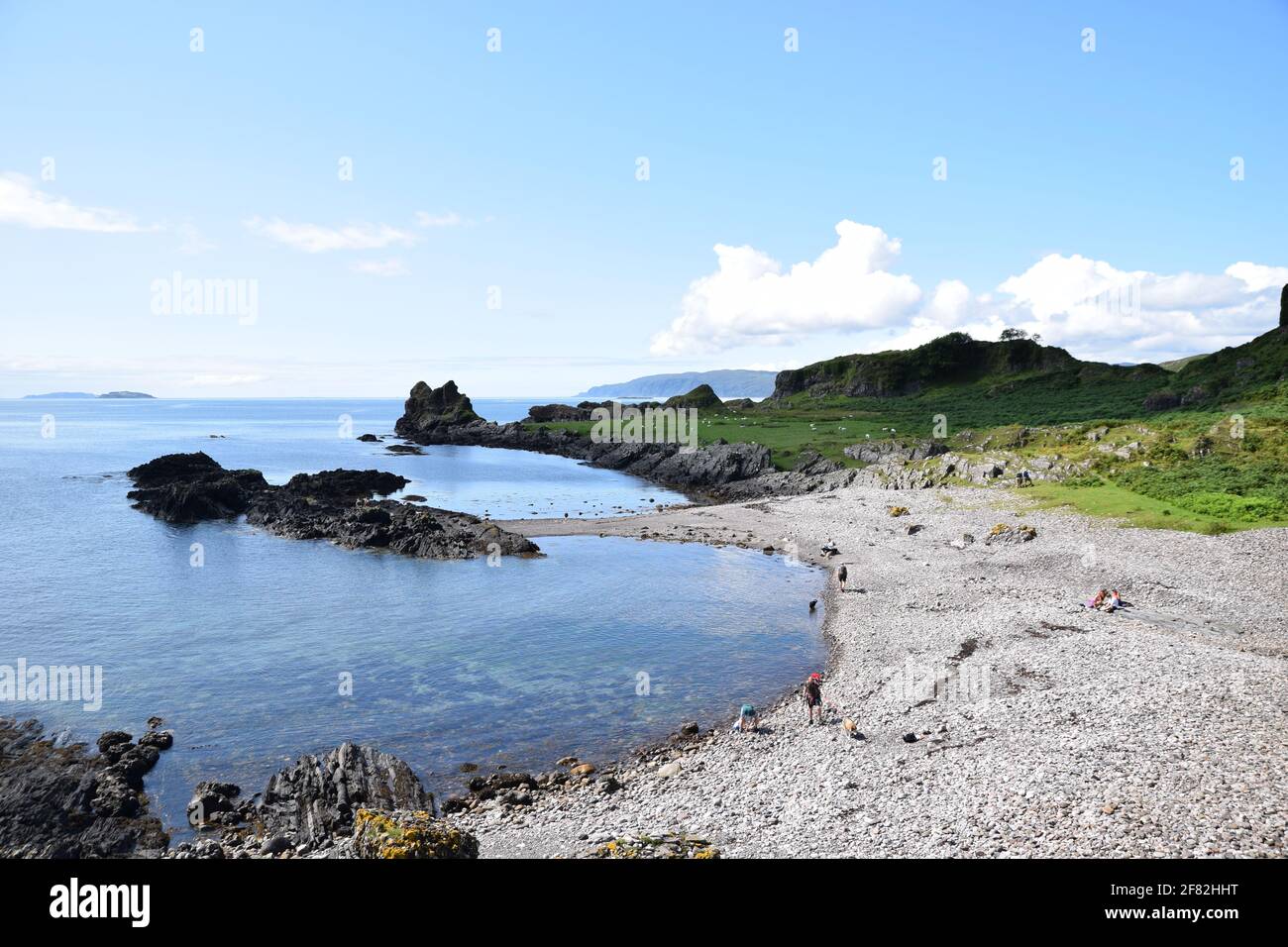 L'isola di Kerrera, vicino Oban, Scozia Foto Stock