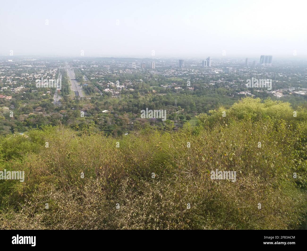 Area blu di Islamabad Foto Stock