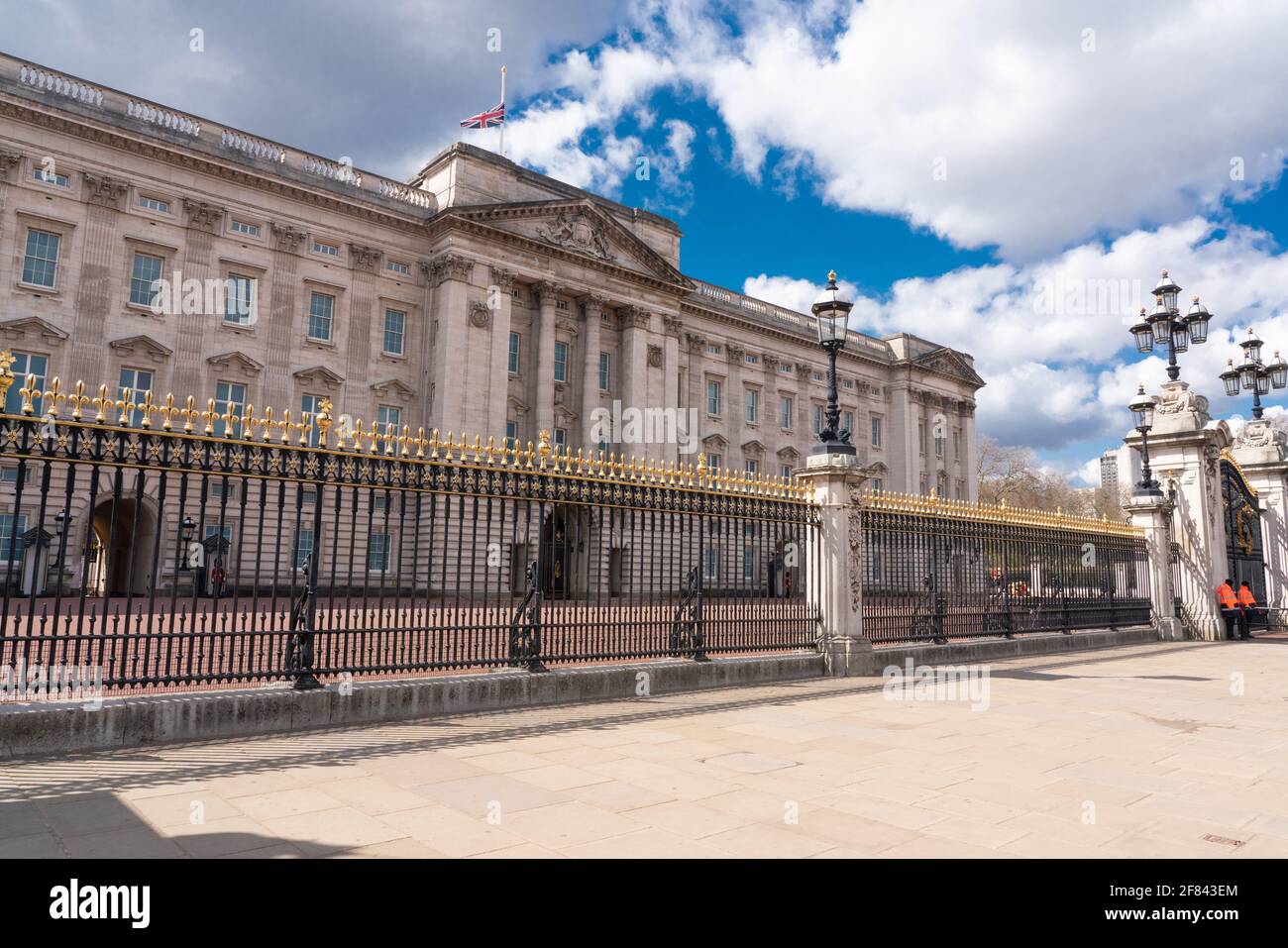 Morte del principe Filippo, duca di Edimburgo Foto Stock