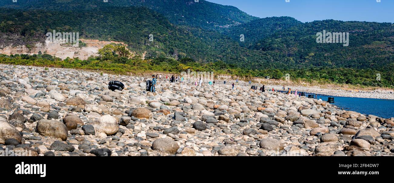 Il punto turistico di Volagonj è il Bangladesh Foto Stock