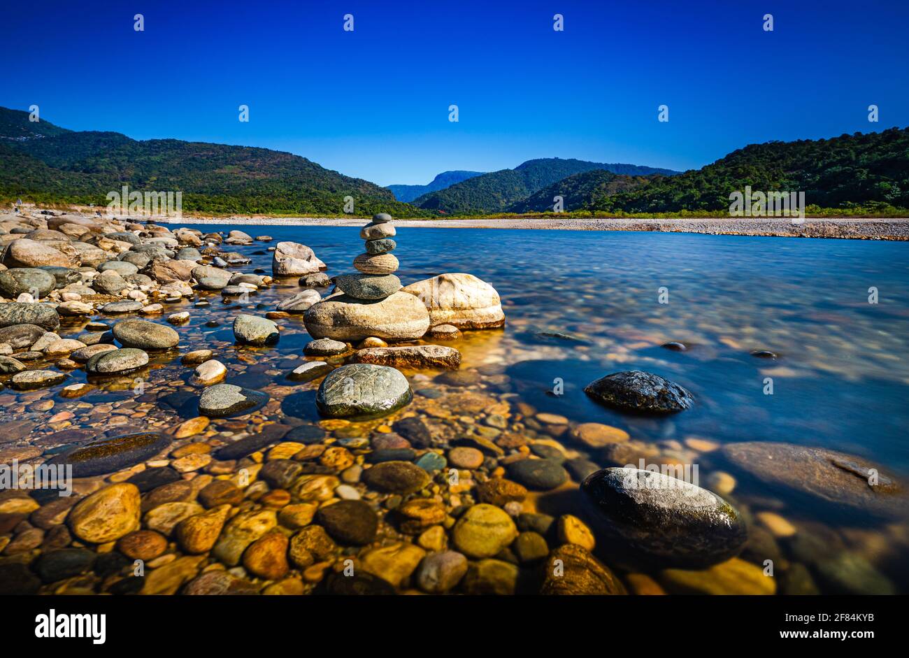 Il punto turistico di Volagonj è il Bangladesh Foto Stock