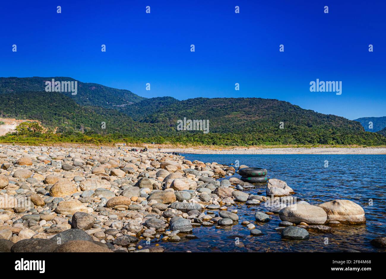 Il punto turistico di Volagonj è il Bangladesh Foto Stock