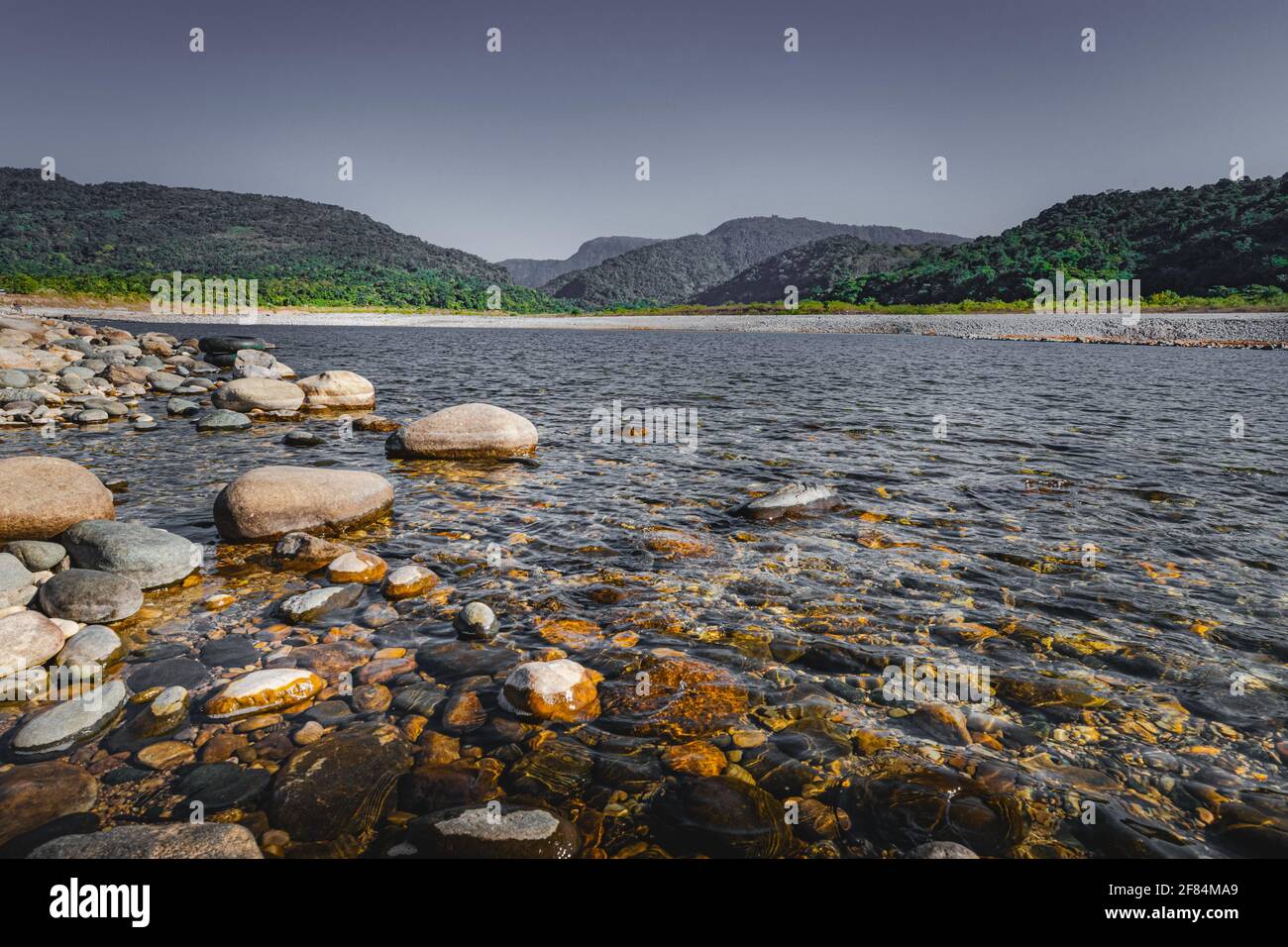 Il punto turistico di Volagonj è il Bangladesh Foto Stock