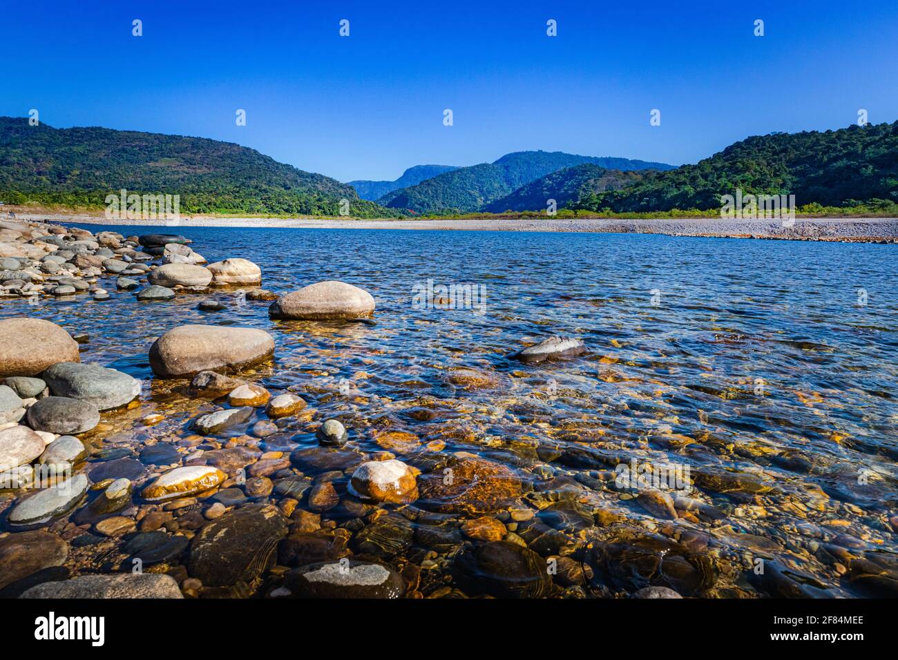 Il punto turistico di Volagonj è il Bangladesh Foto Stock