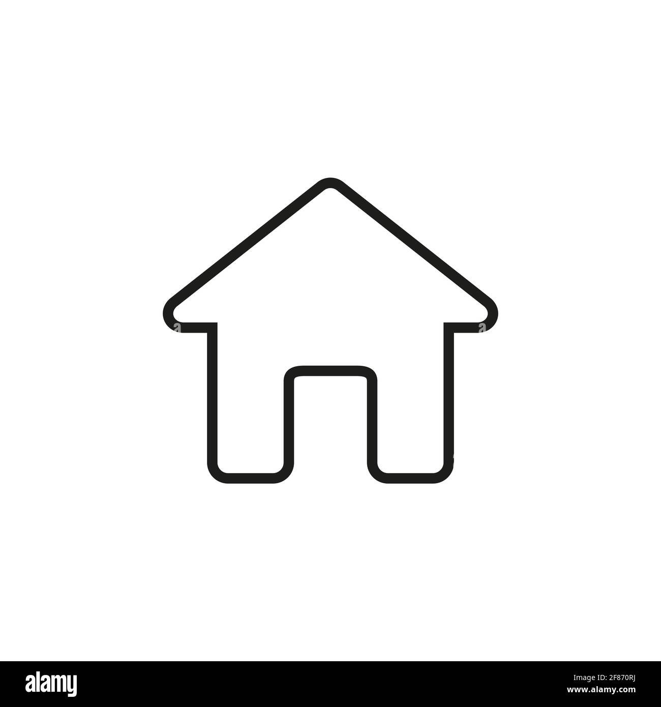 Set di icone della casa. Collezione di icone Home. Illustrazione Vettoriale