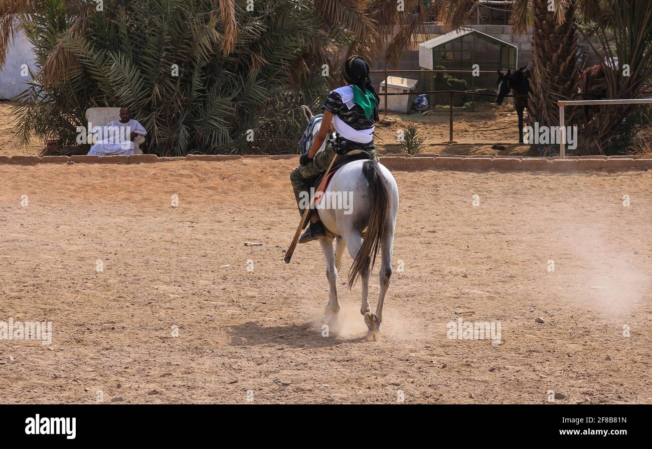 souk okaz festival culturale a taif, arabia saudita Foto Stock