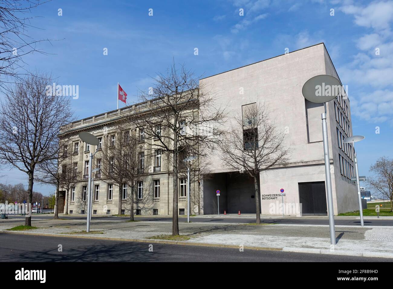 Ambasciata svizzera a Berlino, Germania Foto Stock