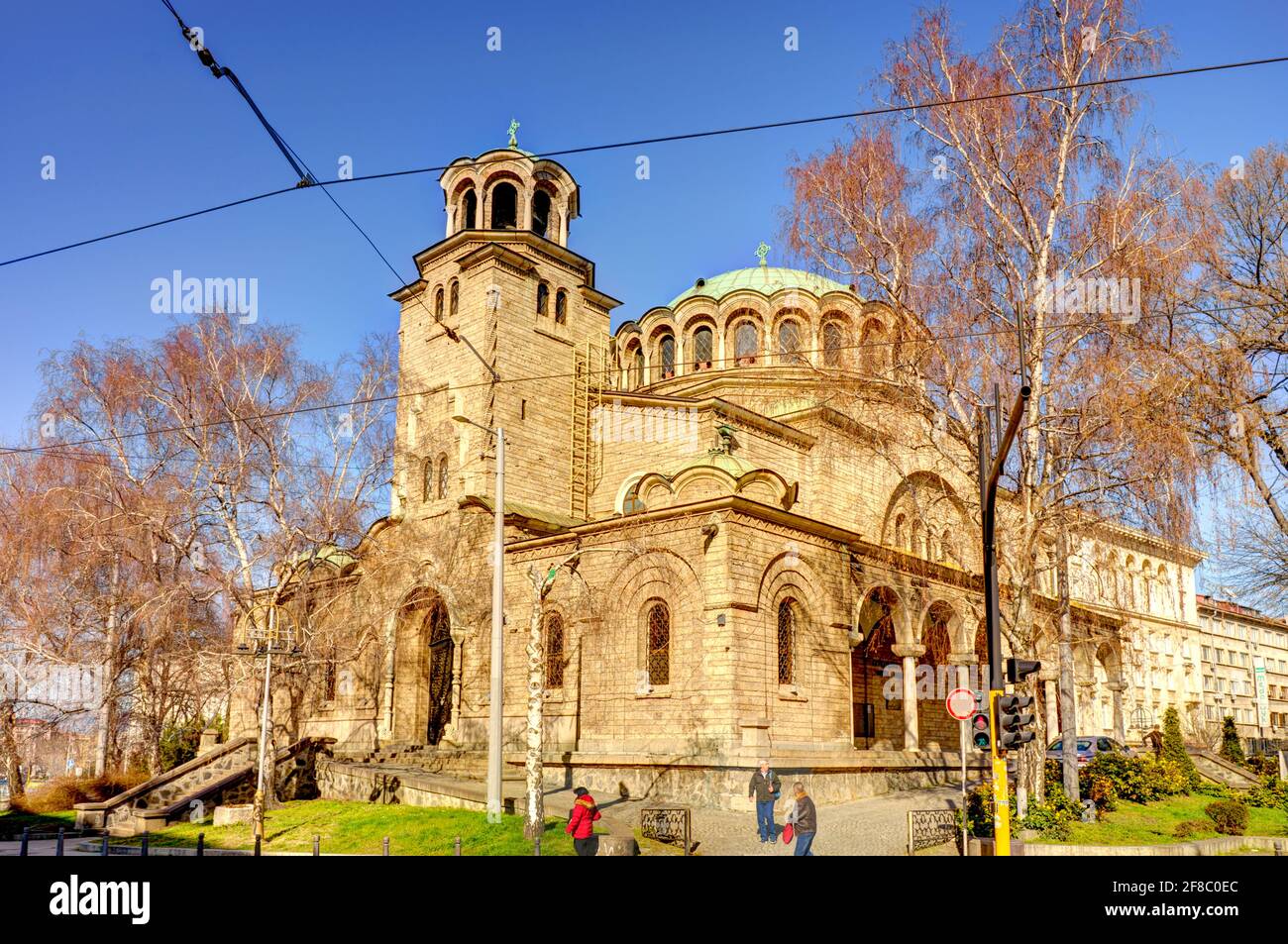Sveta Nedelya Chiesa, Sofia, Bulgaria Foto Stock