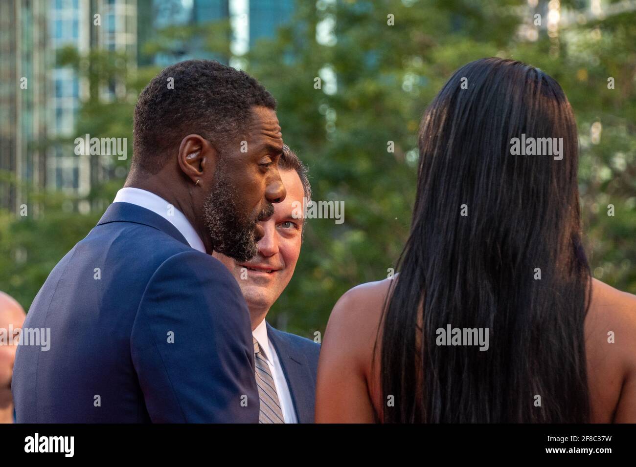 Idris Elba al Festival Internazionale del Cinema di Toronto, Toronto, Canada, anno 2017 Foto Stock