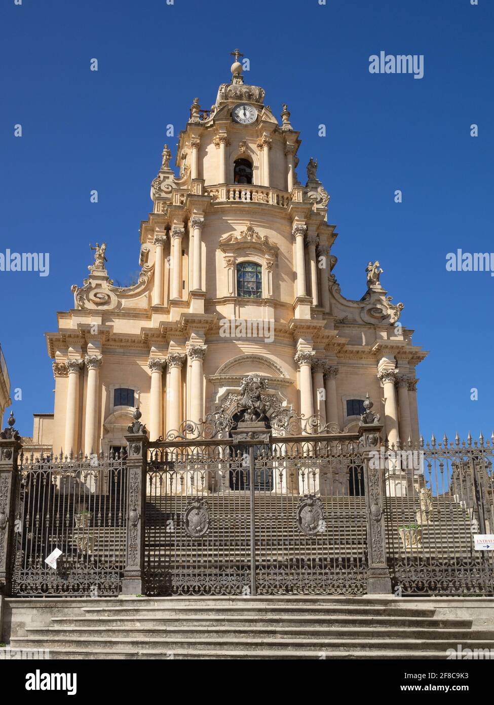 Rosario Gagliardi Duomo di San Giorgio, Ragusa Ibla Foto Stock