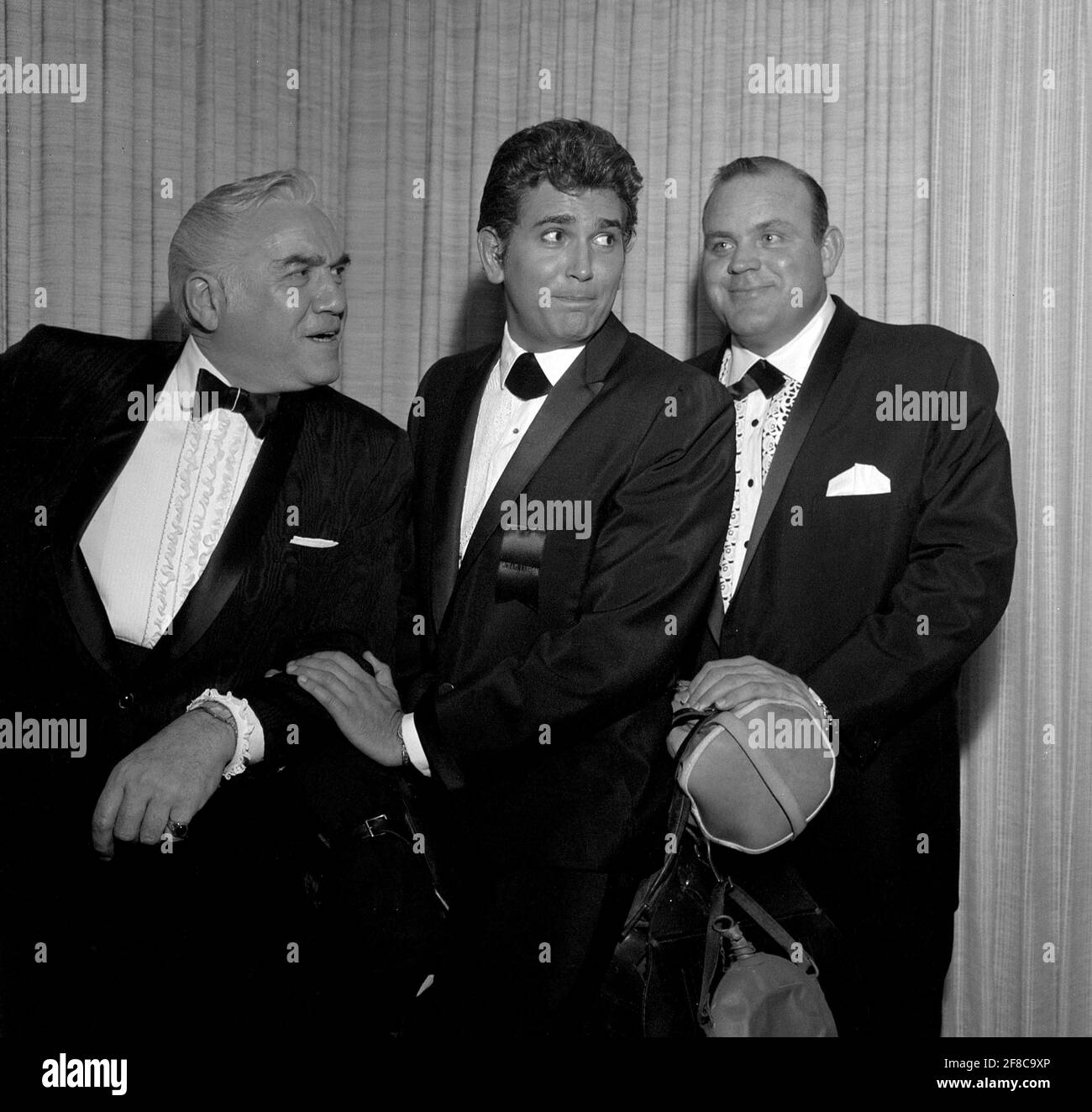 Lorne Greene, Michael Landon e Dan Blocker Circa 1970's Credit: Ralph Dominguez/MediaPunch Foto Stock