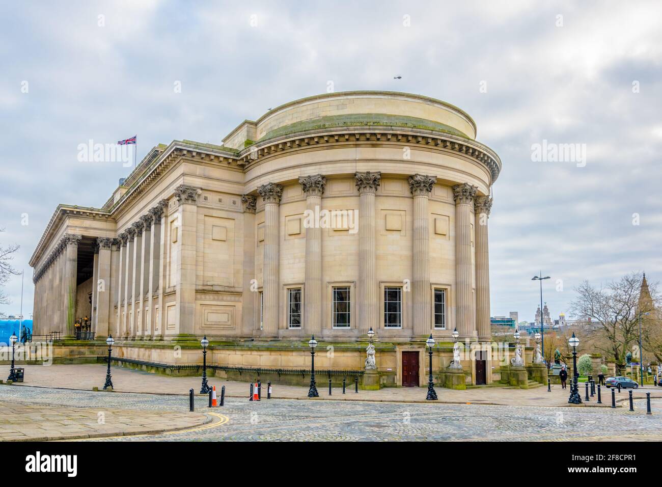 Saint George Hall a Liverpool, Inghilterra Foto Stock