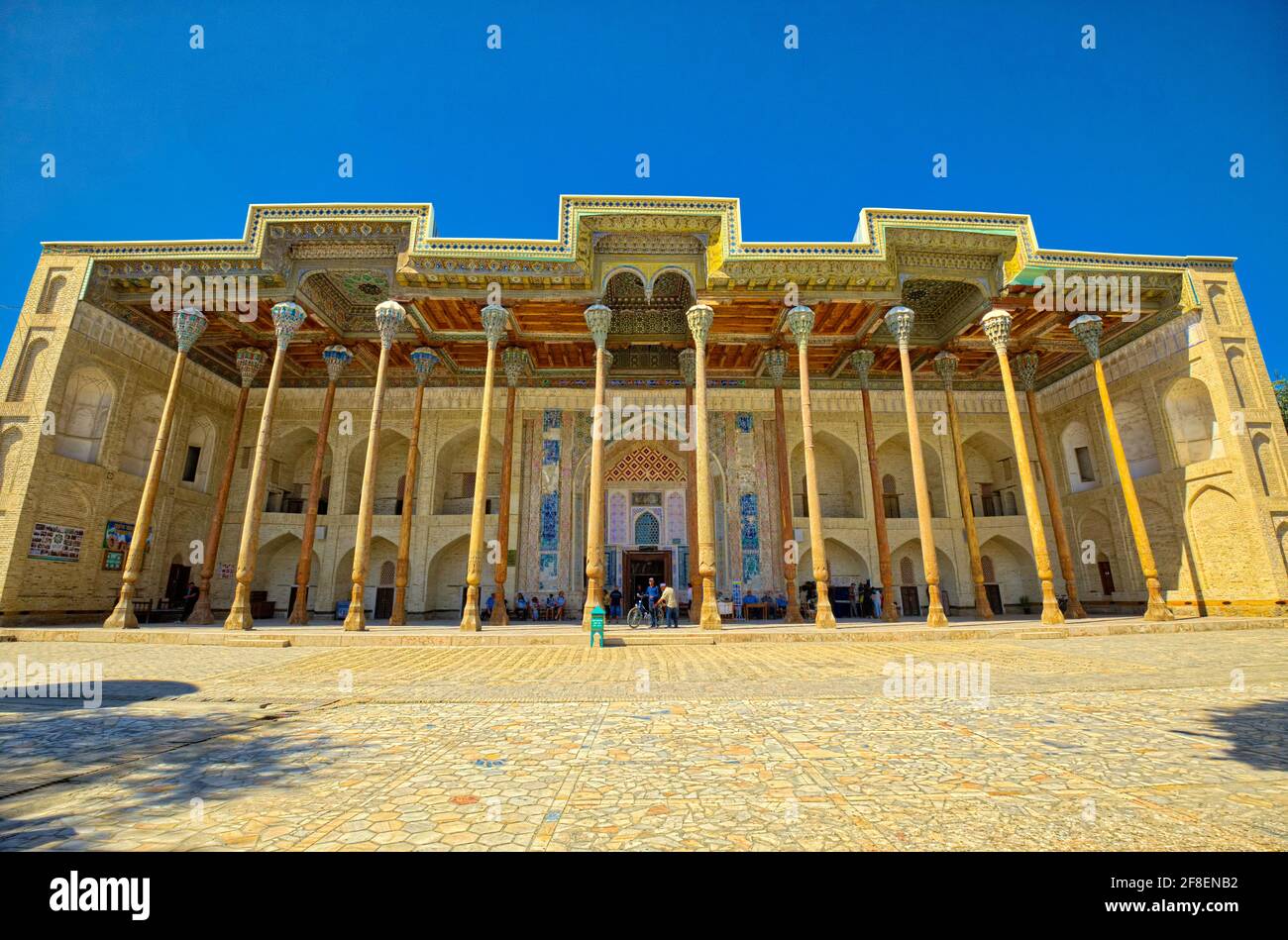 La sua costruzione iniziò nel 17 сentury su iniziativa dell'emiro di Bukhara Shahmurad. Voleva mostrare al suo popolo che non era diverso da un Foto Stock