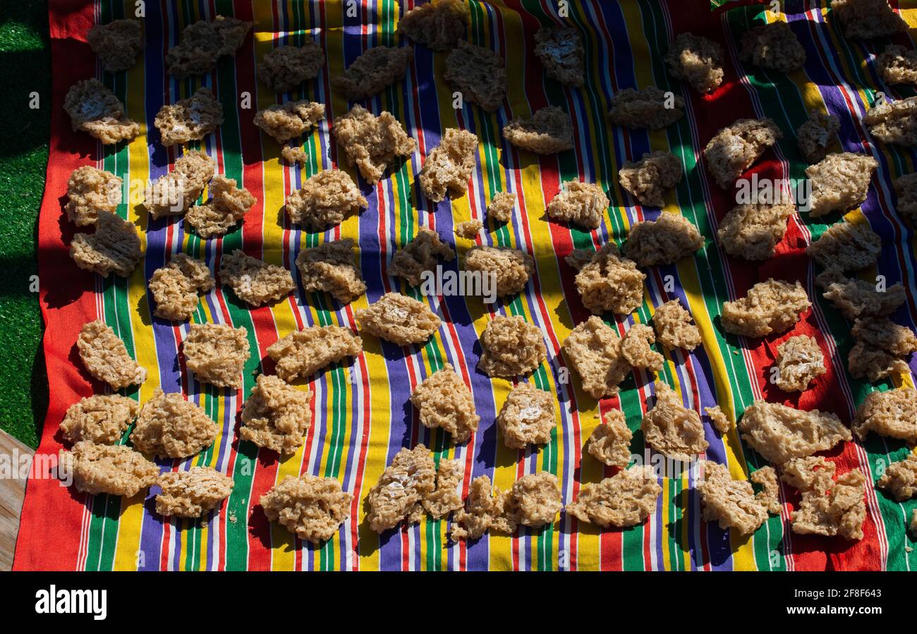 Tarhana, cibo turco a base di cagliata, pomodoro e farina Foto Stock