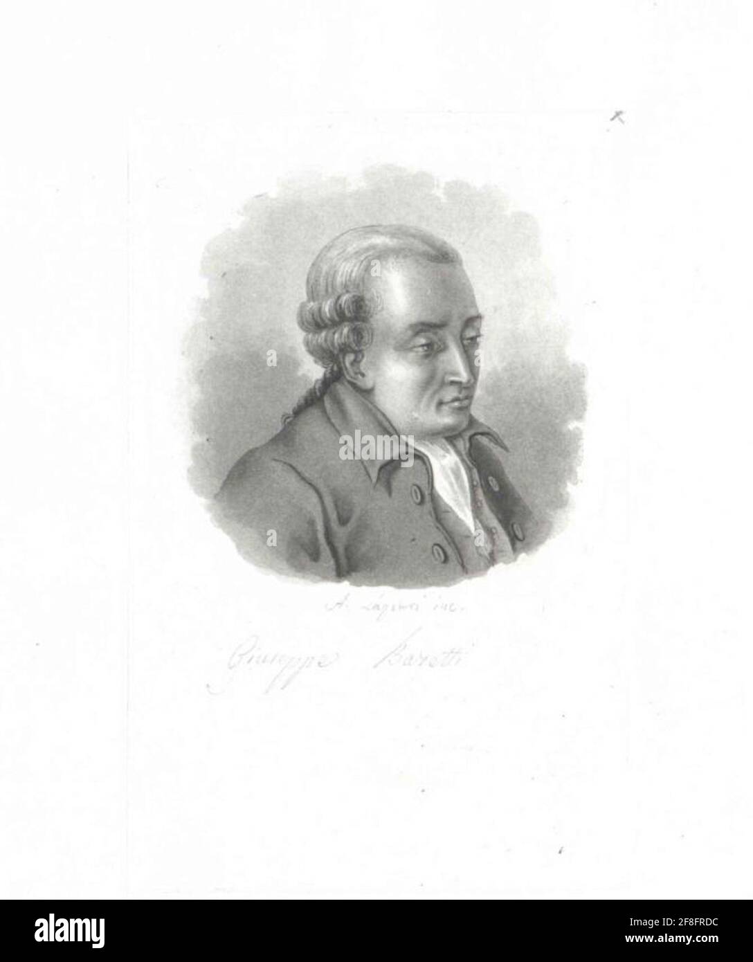 Baretti, Giuseppe . Foto Stock