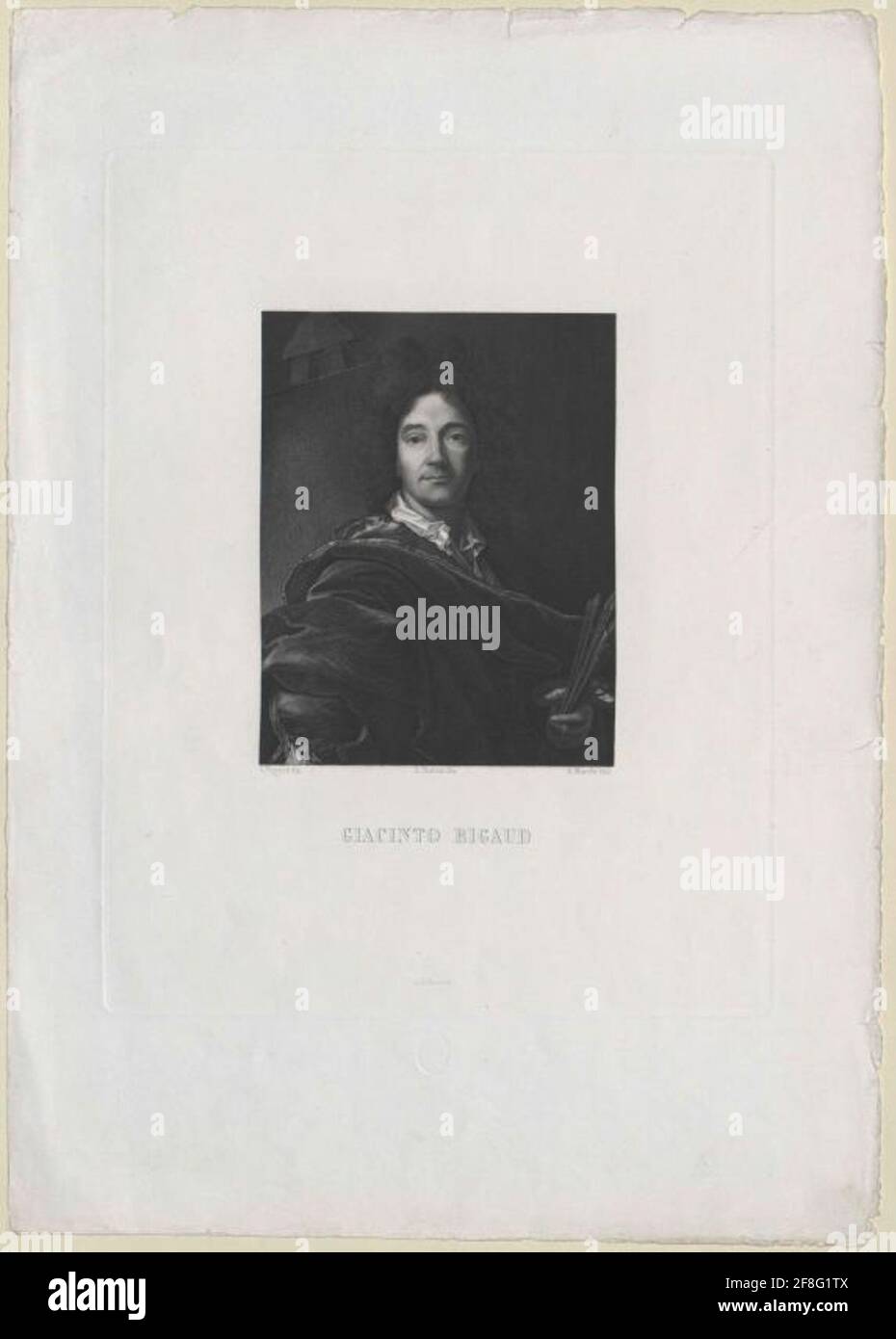 Rigaud, Hyacinthe. Foto Stock
