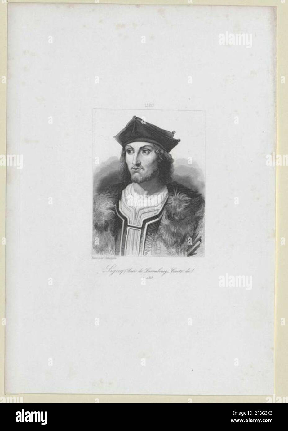 Lussemburgo, Conte di Ligny, Luigi de. Foto Stock