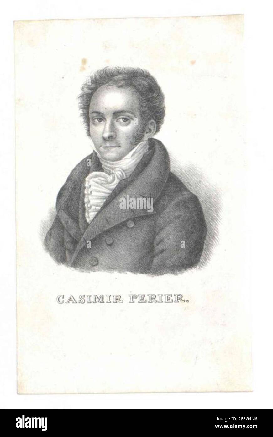 Periser, Casimir Pierre. Foto Stock