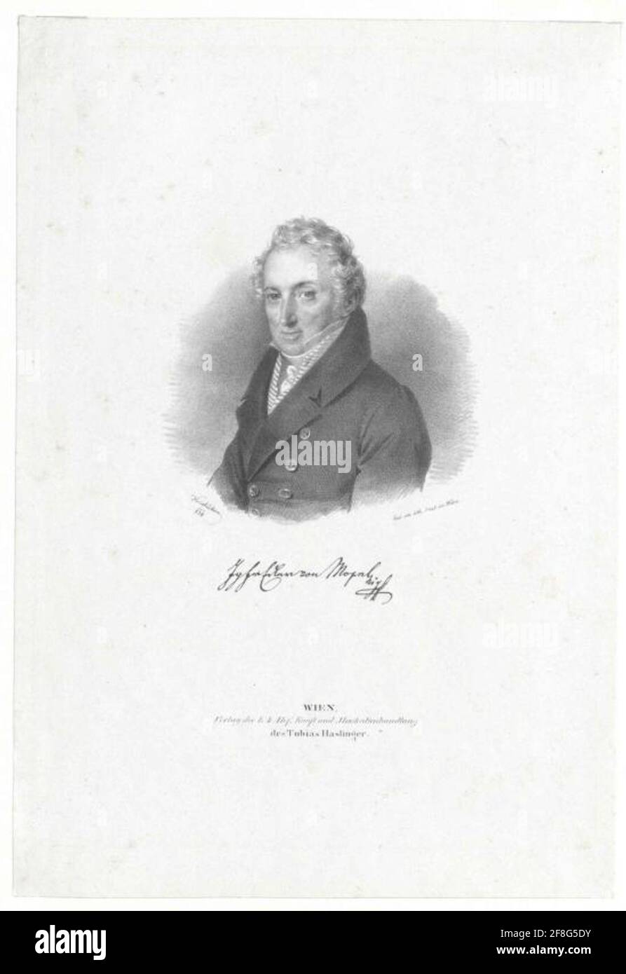 Moselle, Ignaz Franz von. Foto Stock