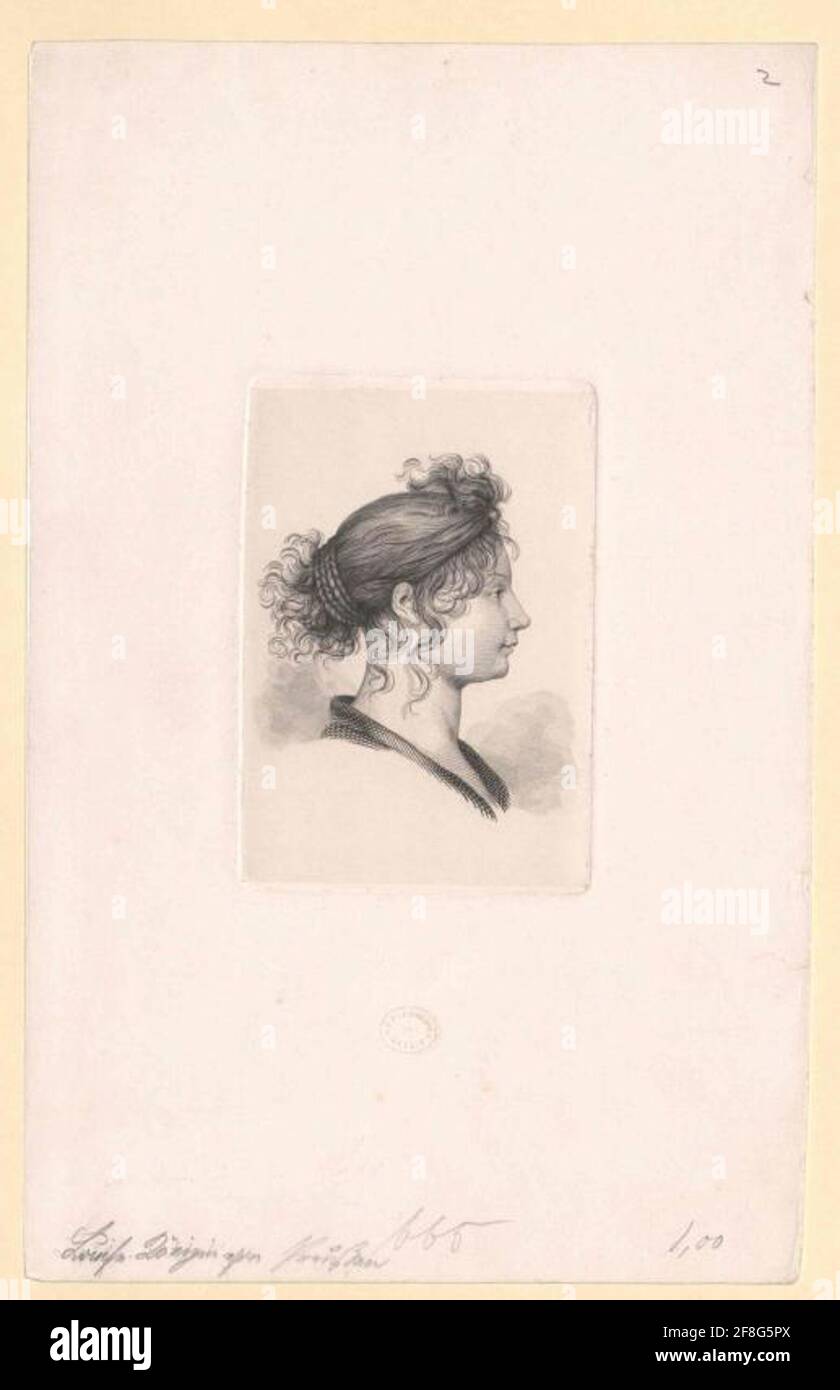 Luise, Principessa di Meclemburgo-Strelitz. Foto Stock