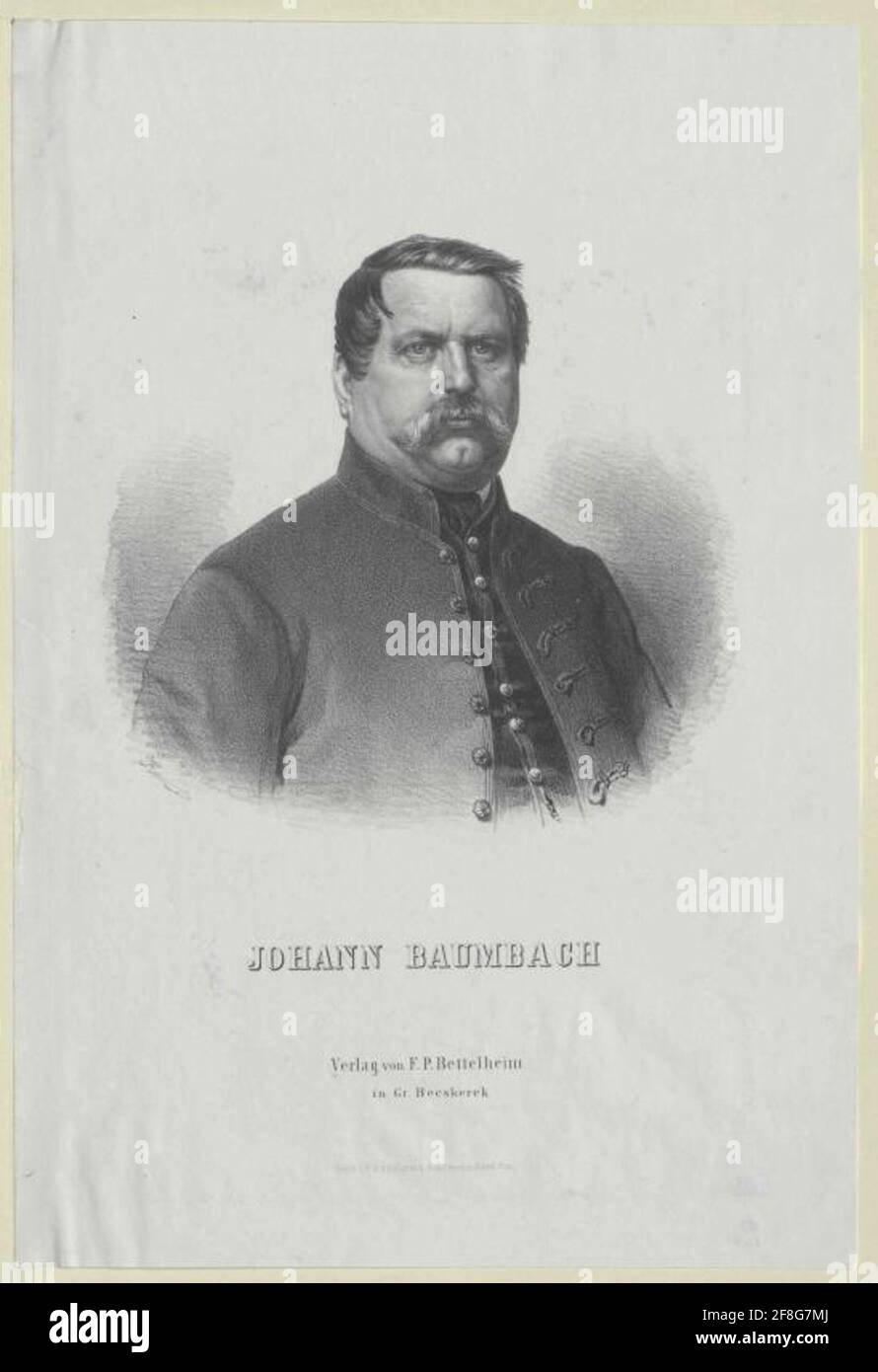 Baumbach, Johann. Foto Stock