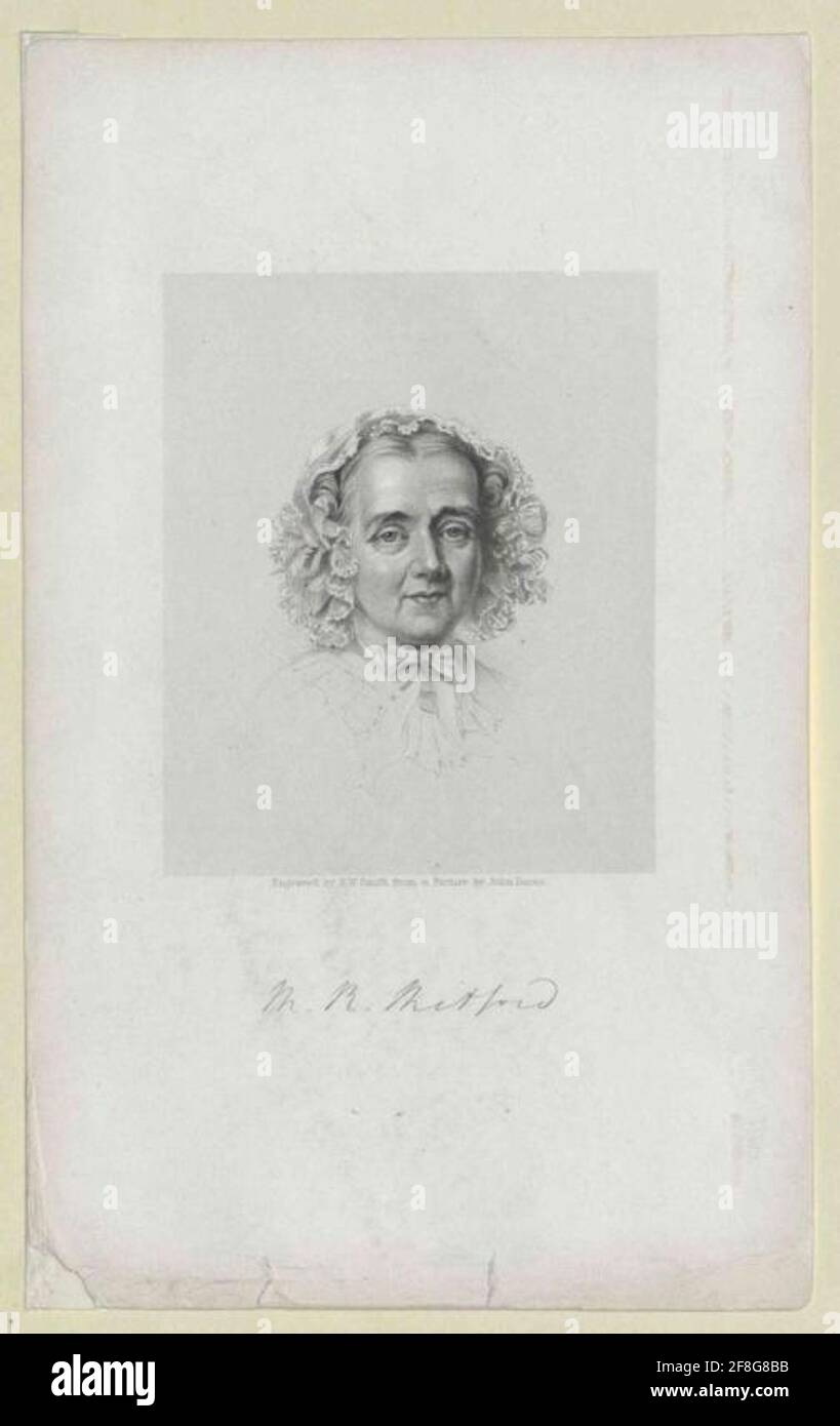 Mitford, Mary Russell . Foto Stock