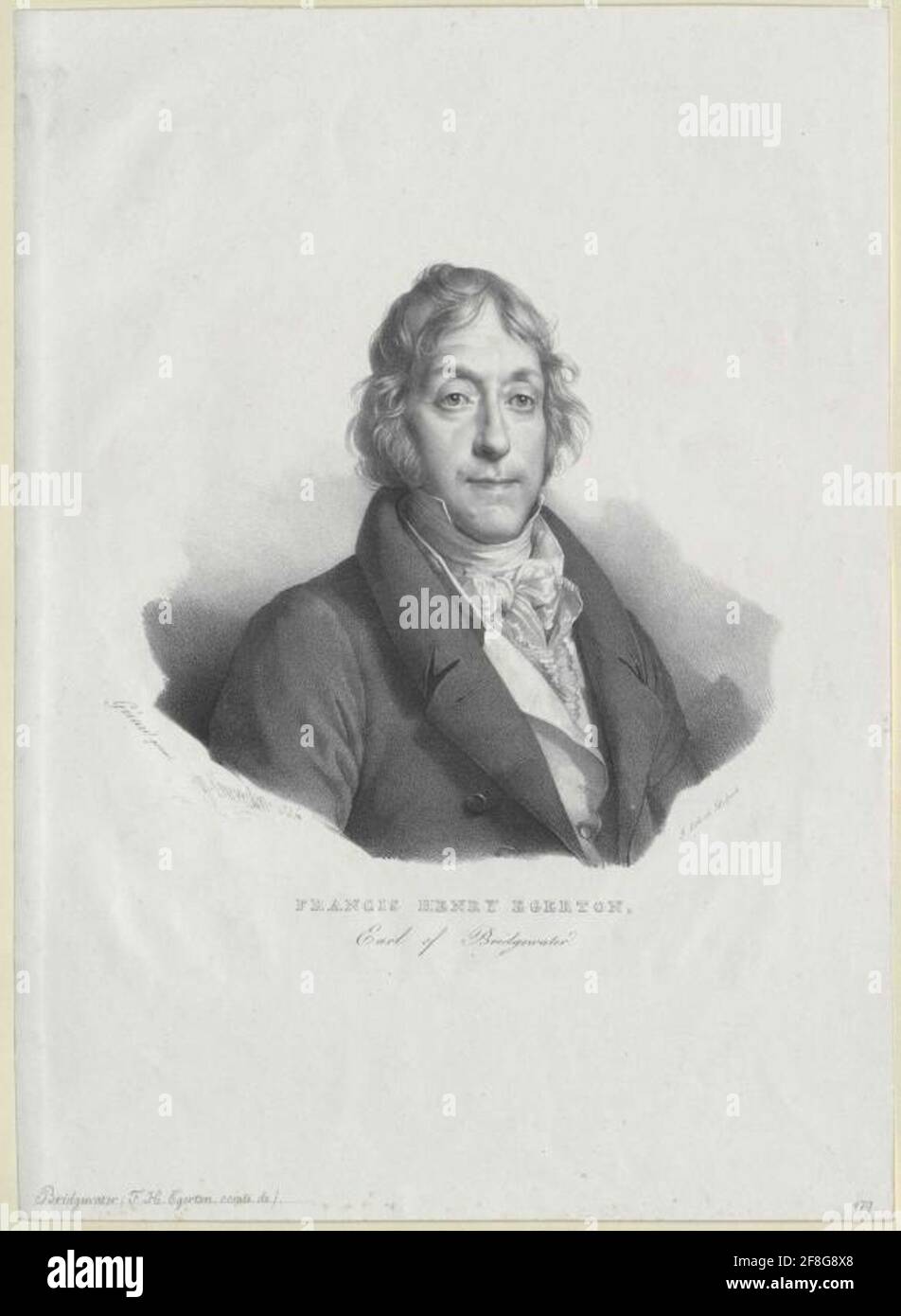 Egerton, Francis Henry . Foto Stock