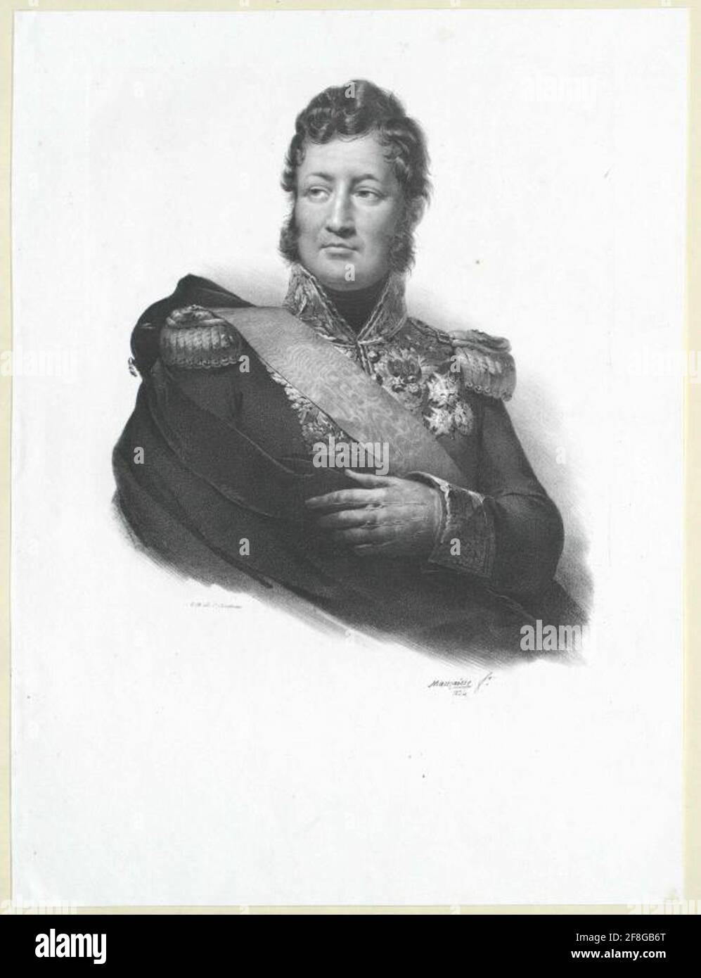 Ludwig Philipp, re dei francesi. Foto Stock