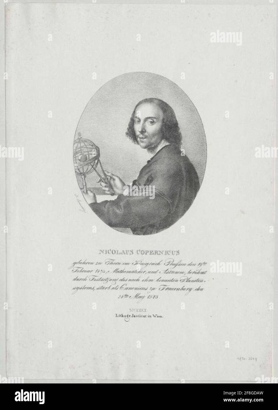 Copernico, Nicola. Foto Stock