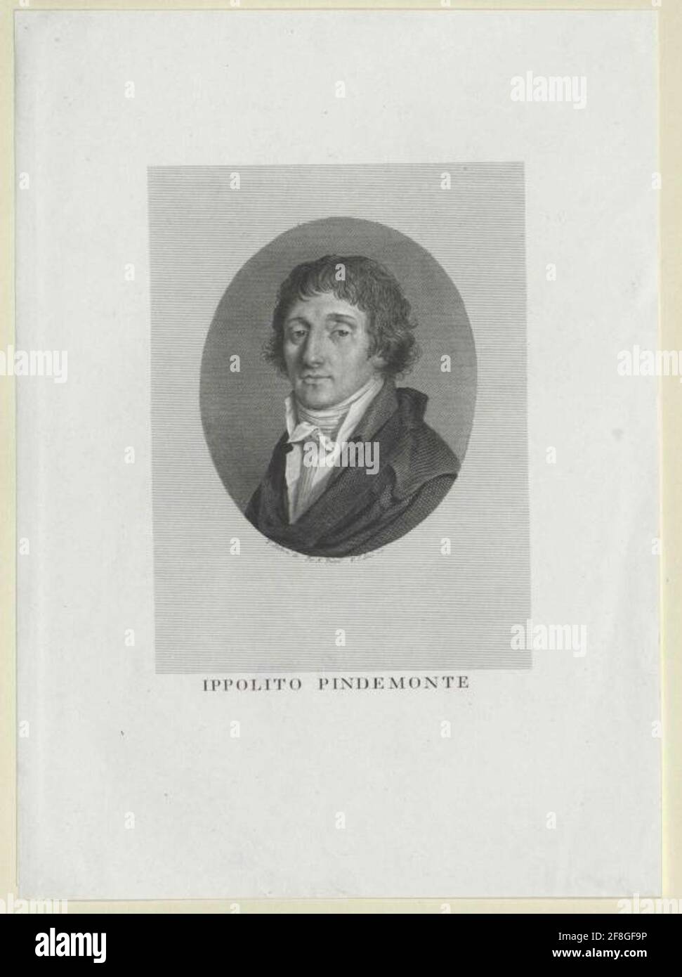 Pindemonte, Ippolito . Foto Stock