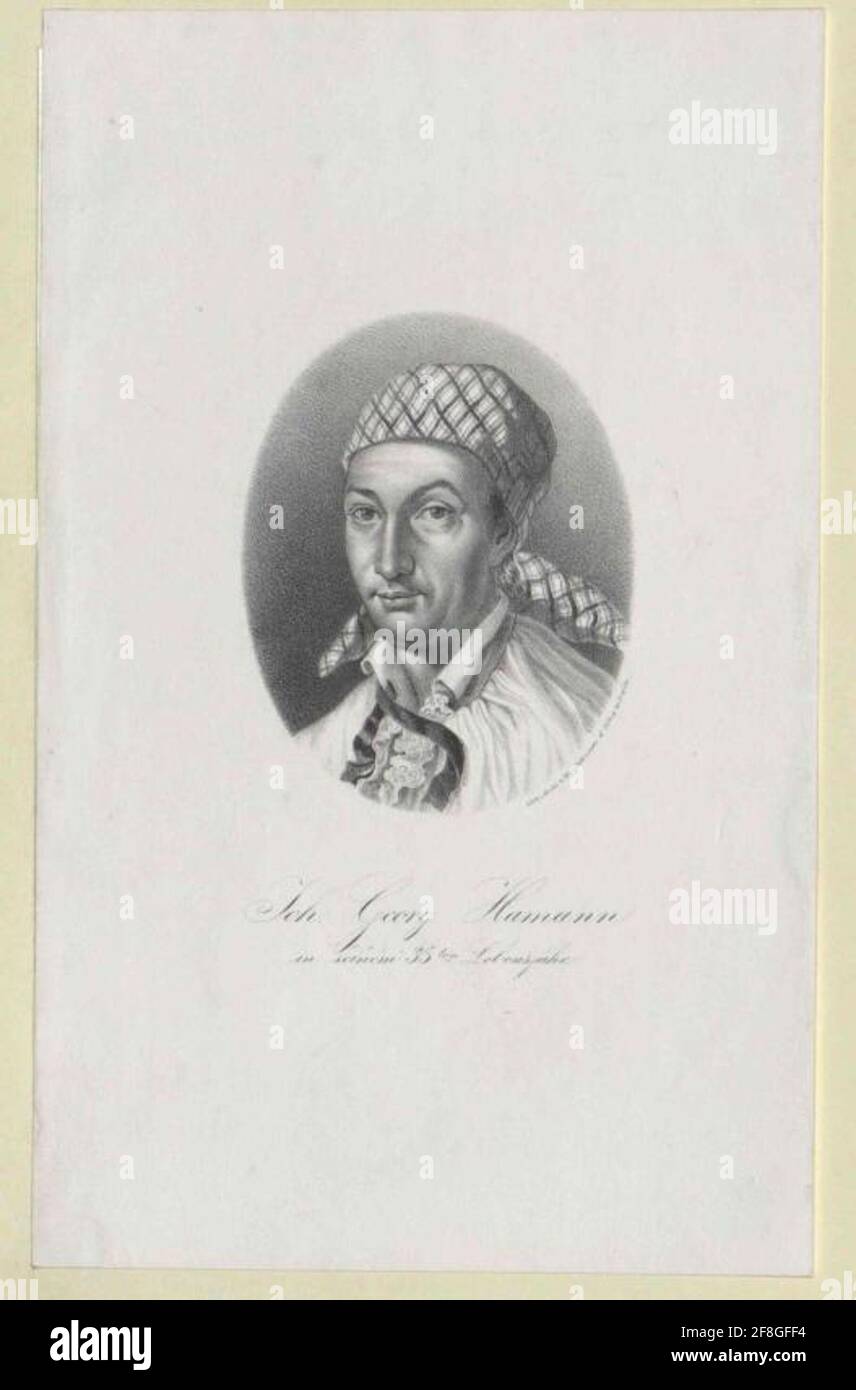 Hamann, Johann Georg Stampa: Winckelmann & Söhne Incontri: 1840/1850Stampa: Berlino Foto Stock