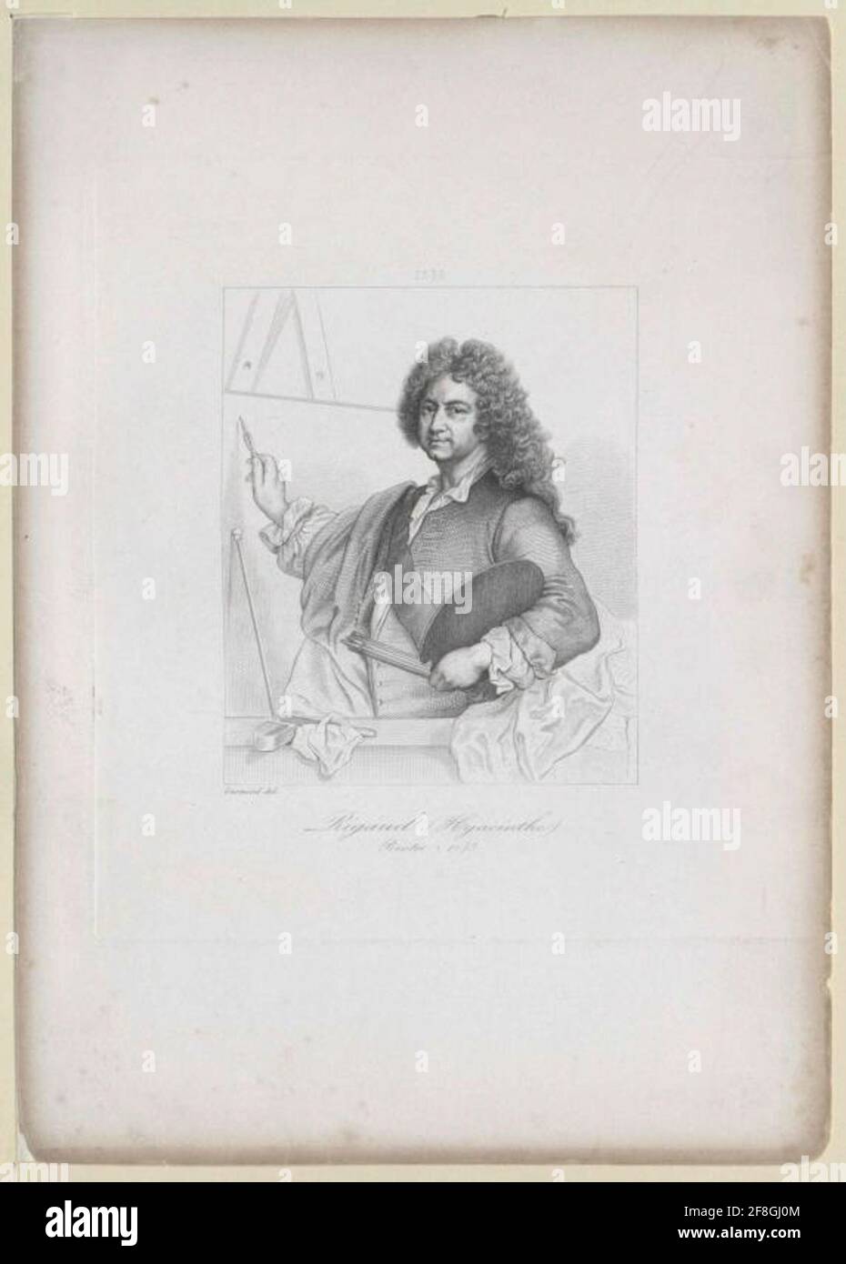 Rigaud, Hyacinthe. Foto Stock