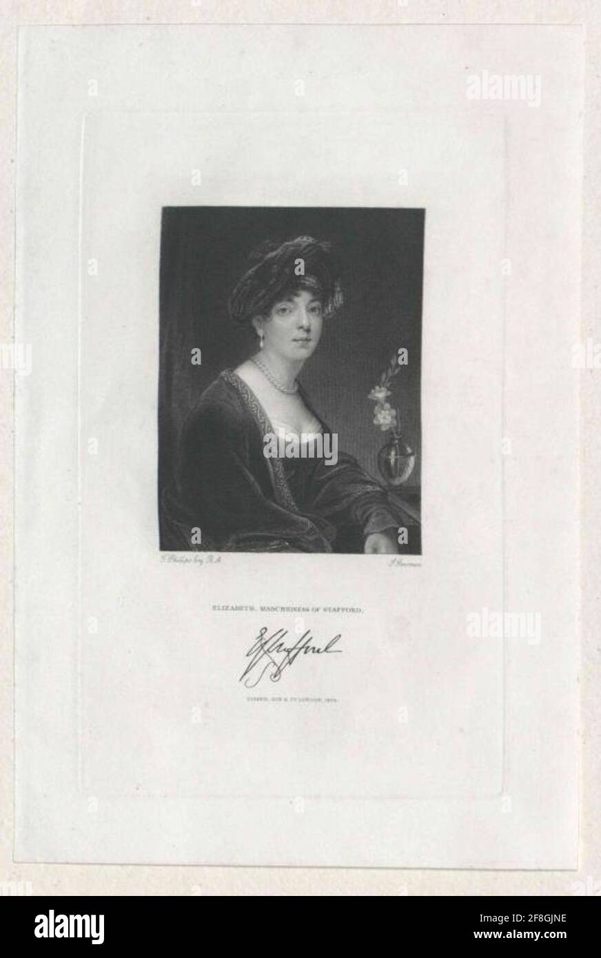 Sutherland, 19. Contessa di Sutherland, Elisabetta . Foto Stock