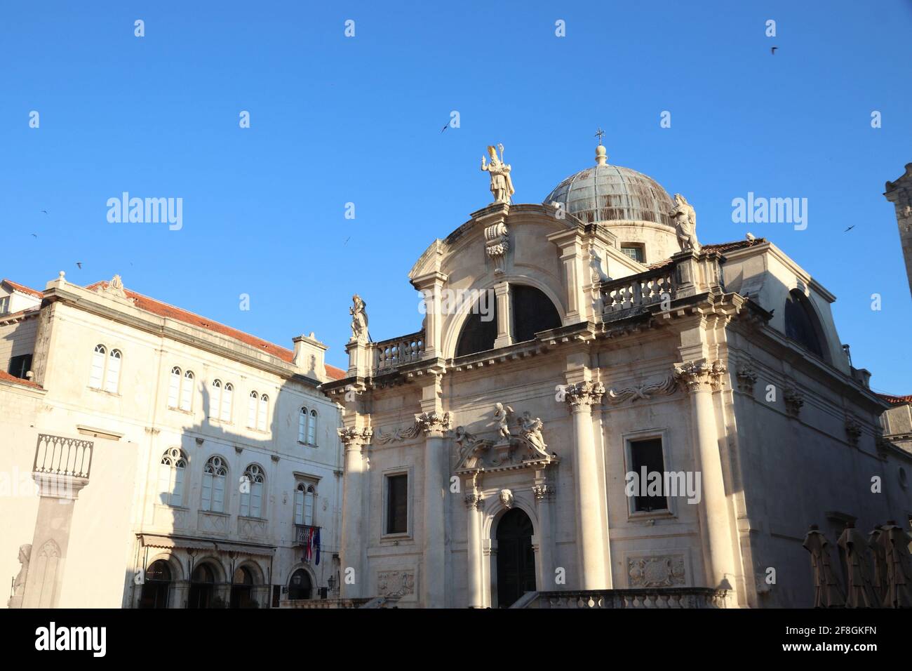 Chiesa di San Biagio, Dubrovnik. Punto di riferimento di Dubrovnik, Croazia. Foto Stock