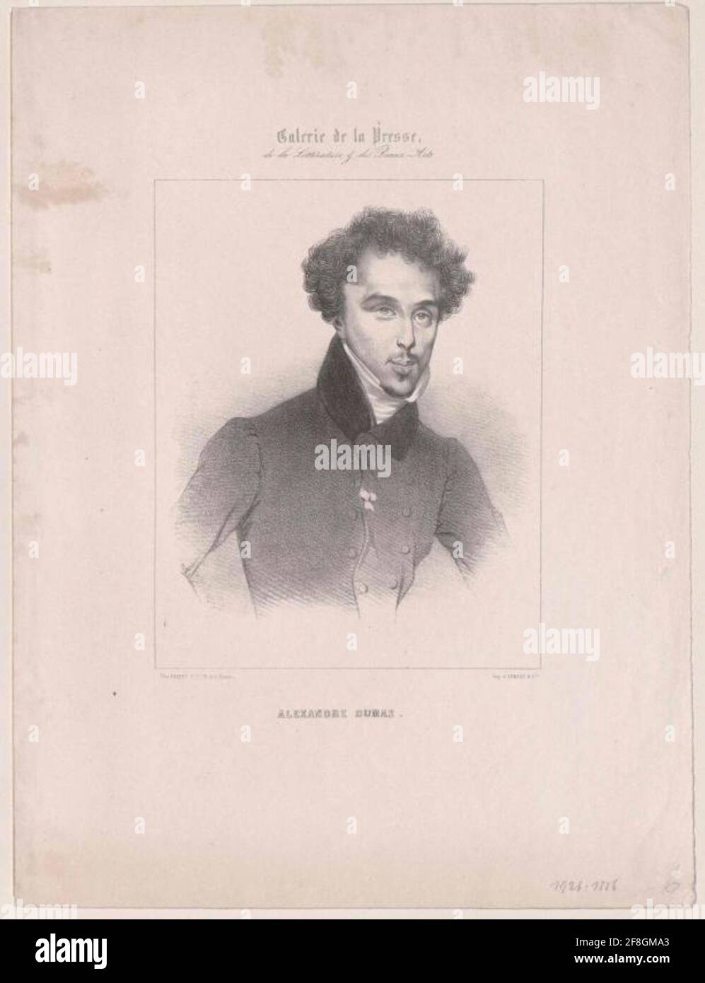 Dumas, Alessandro . Foto Stock