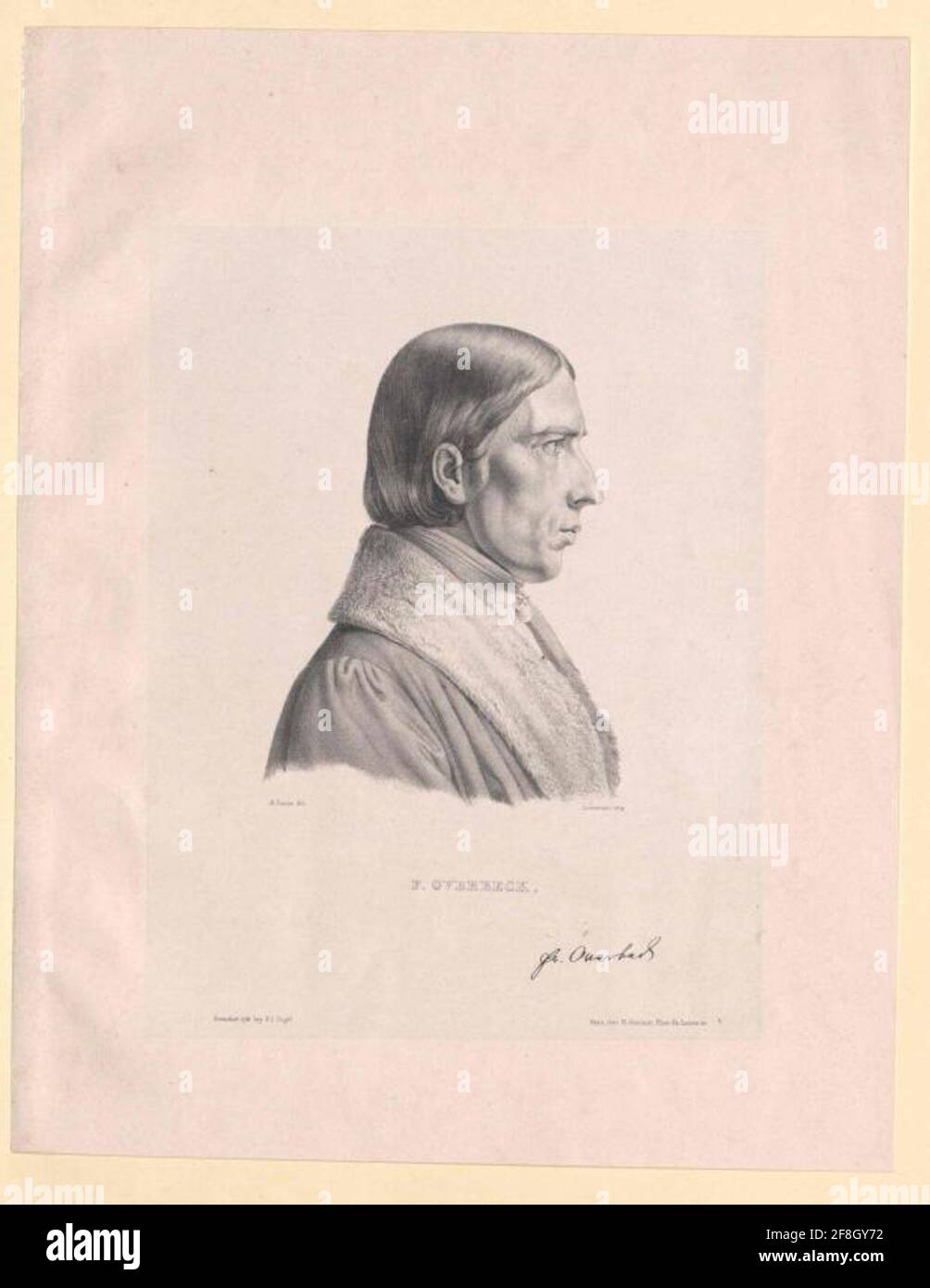 Overbeck, Friedrich. Foto Stock