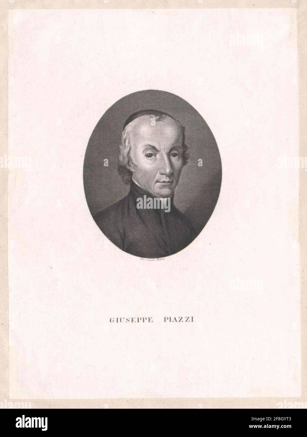 Piazzi, Giuseppe. Foto Stock