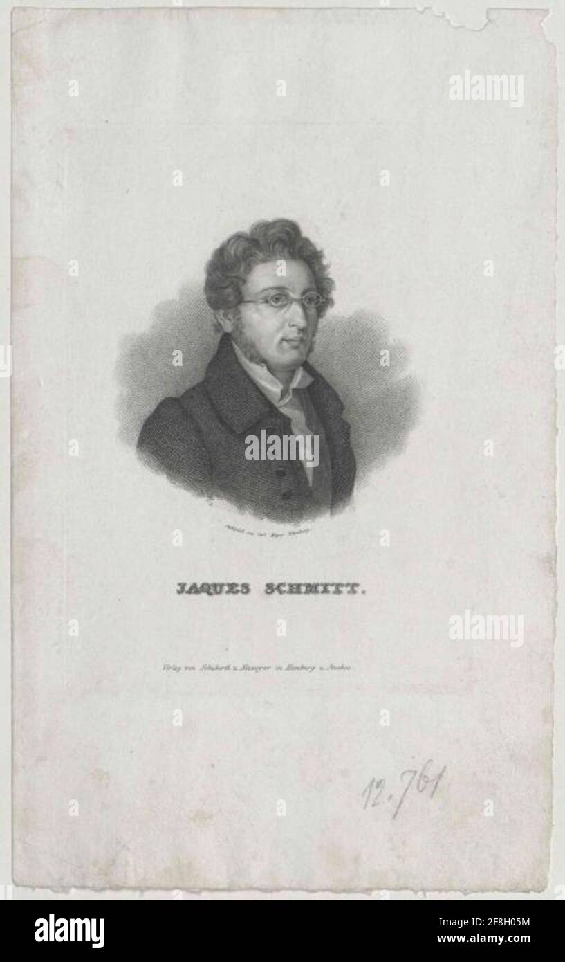 Schmitt, Jacques. Foto Stock
