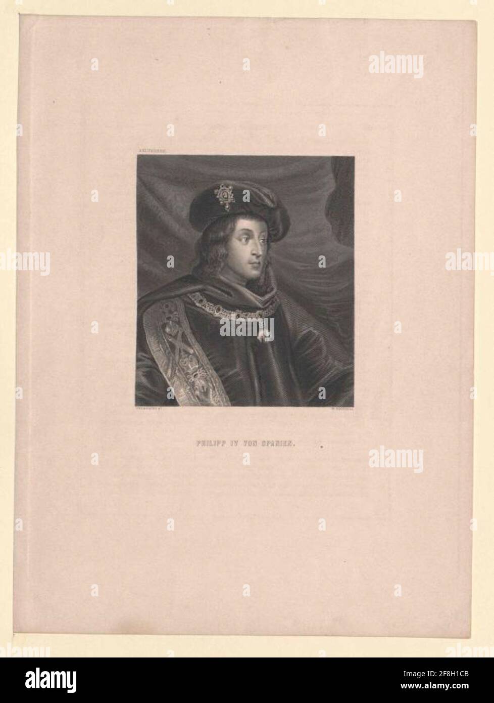 Filippo IV, Re di Spagna. Foto Stock