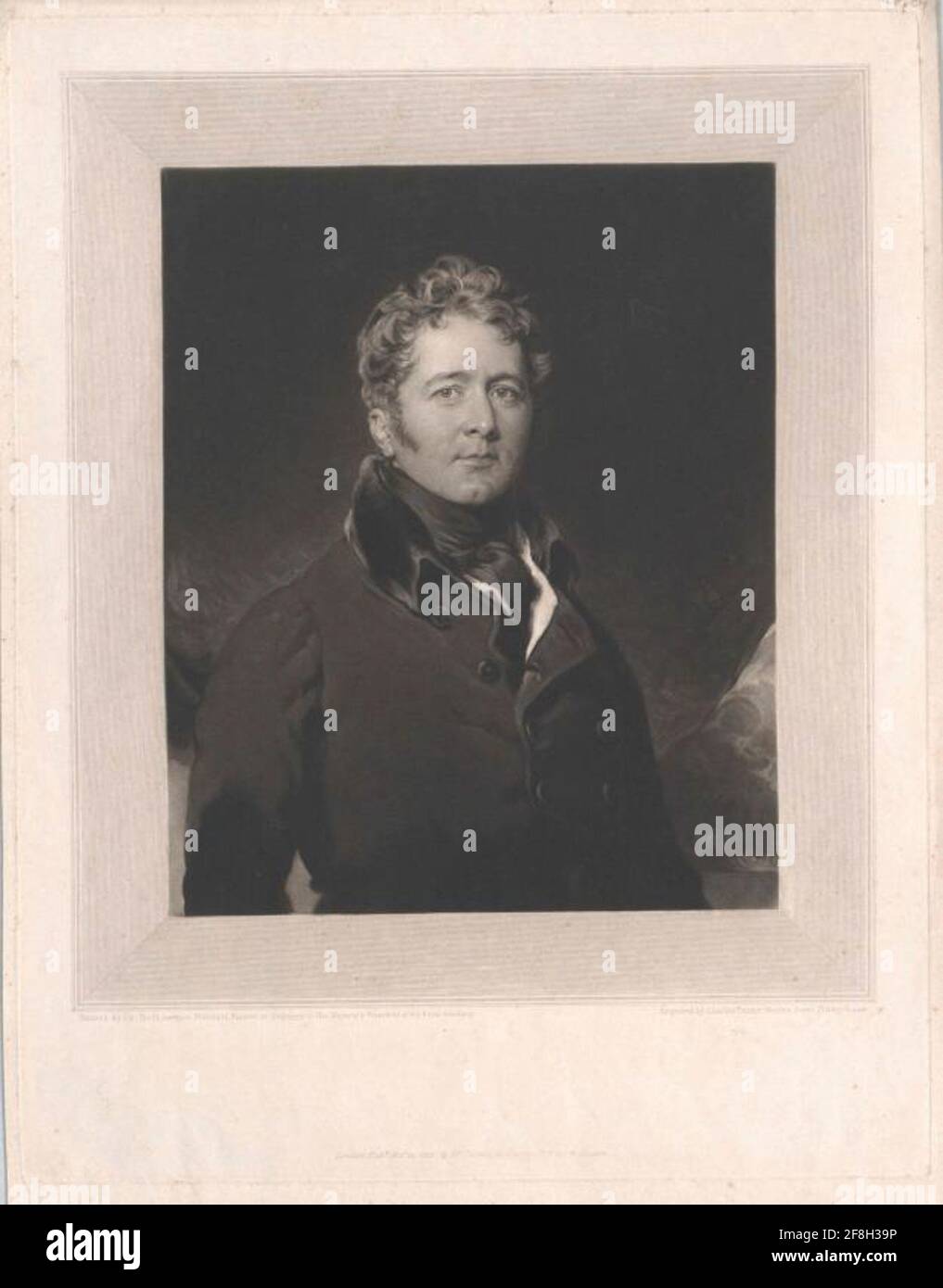 Knighton, Sir William 1. Baronet . Foto Stock