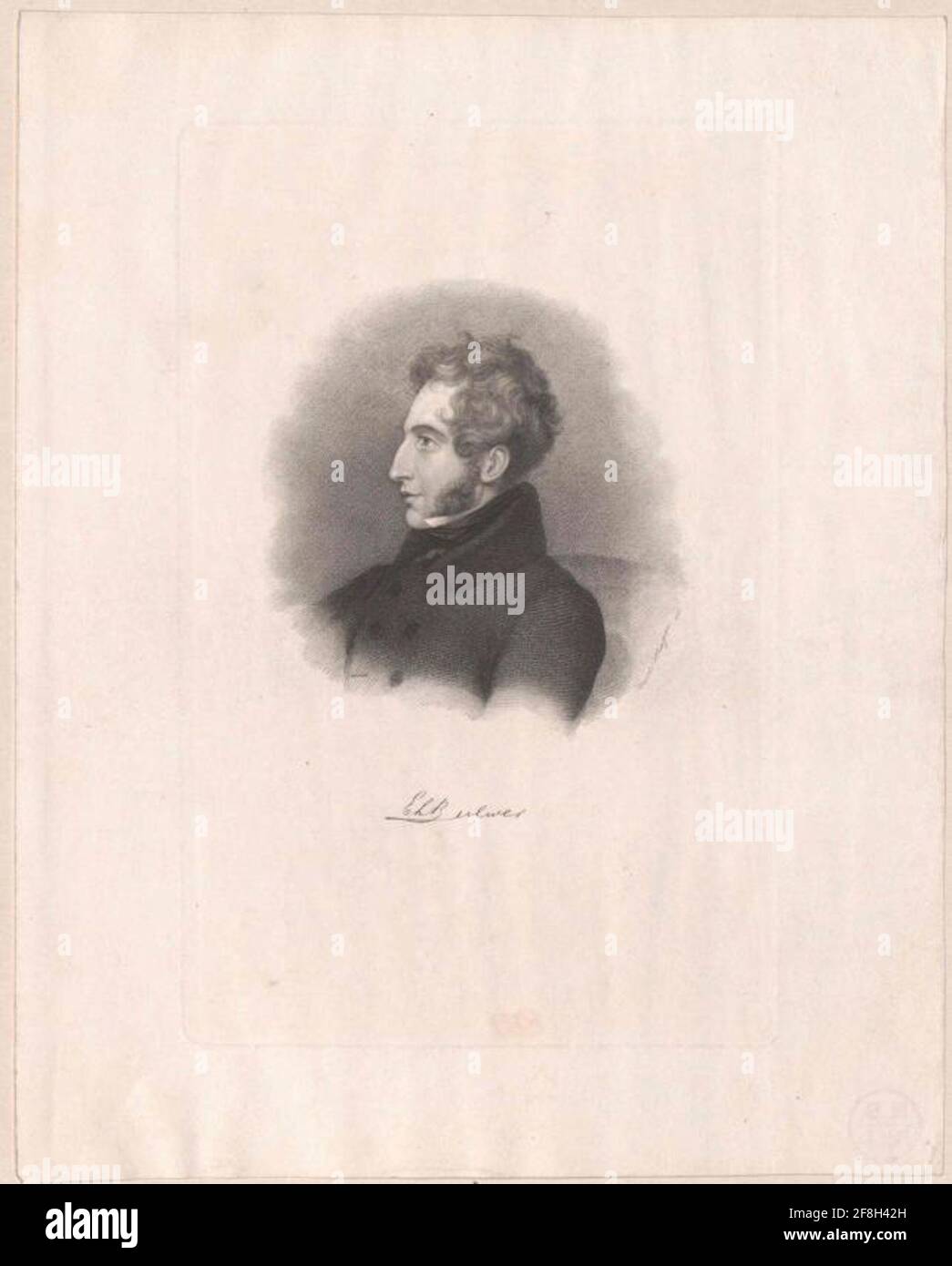 Bulwer-Lytton, Edward . Foto Stock