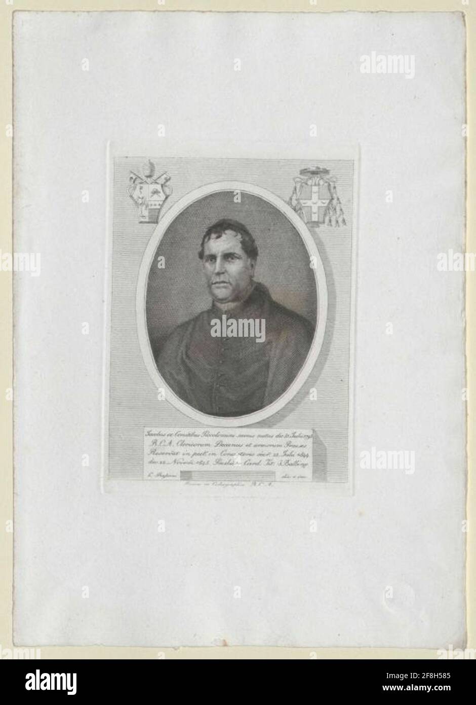 Piccolomini, Giacomo. Foto Stock