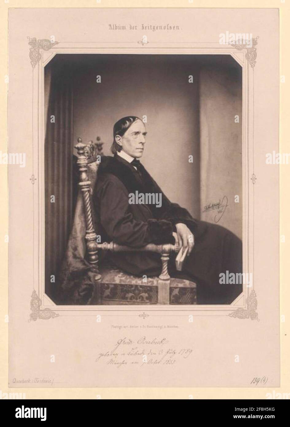 Overbeck, Friedrich. Foto Stock